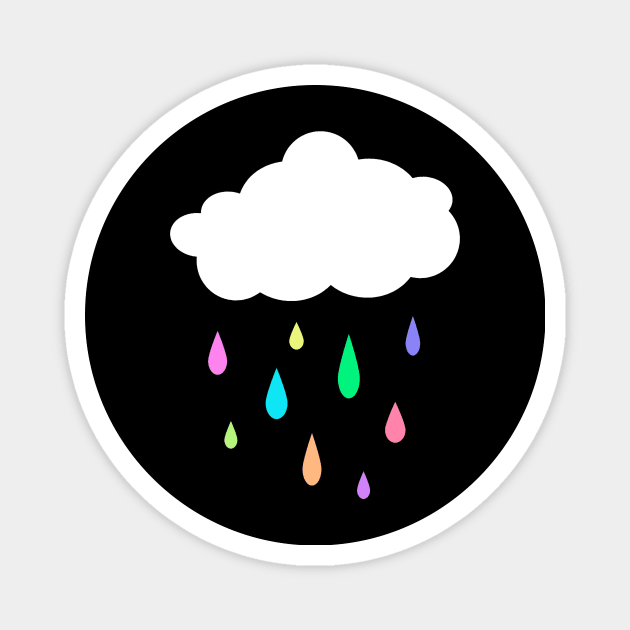 Rainbow Raincloud Magnet by OHH Baby